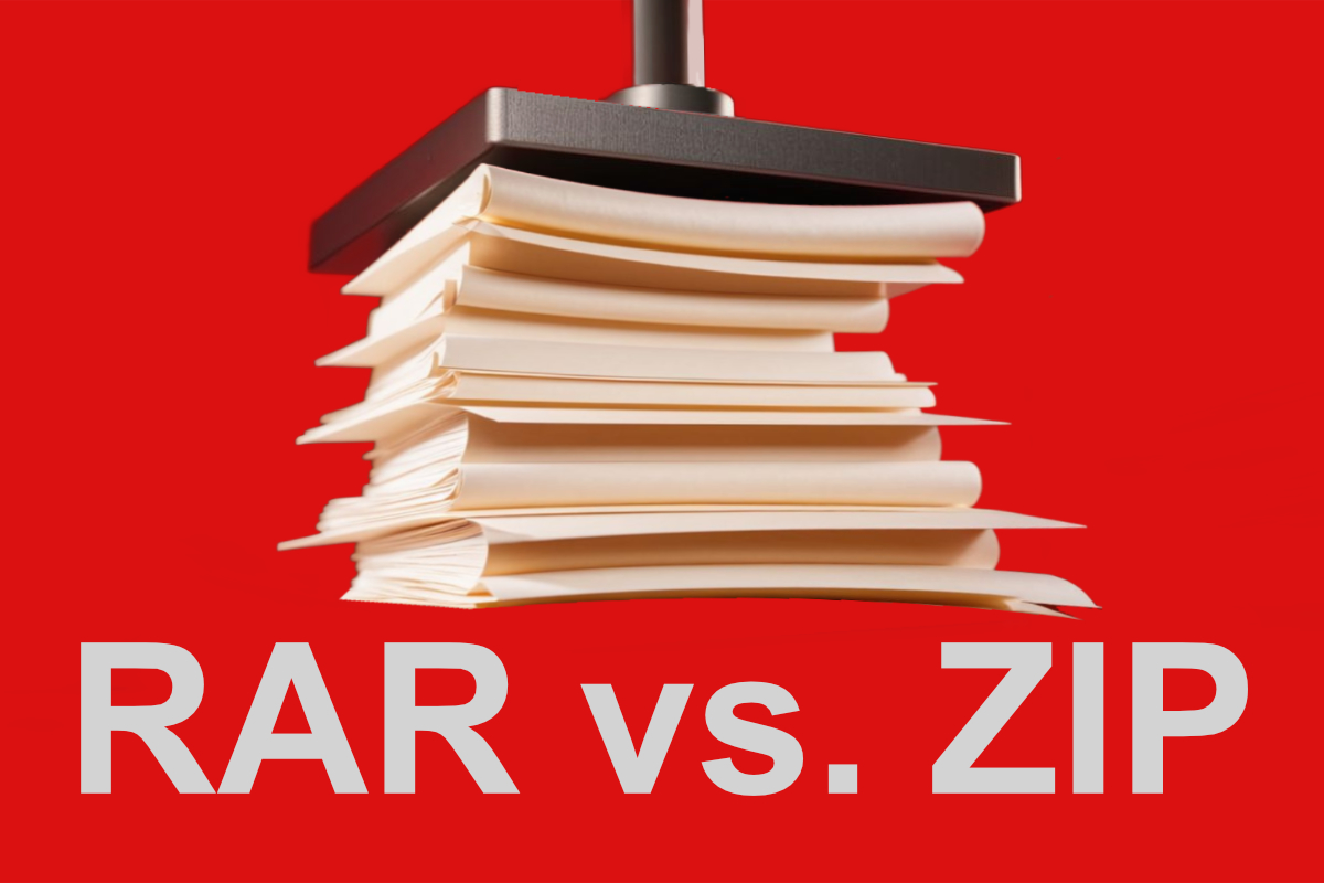 The Difference Between RAR & Zip